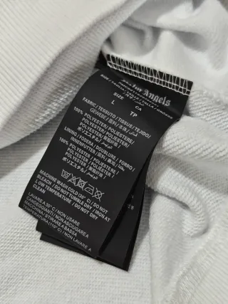 Hoodie Palm Angels Branco Tubarão