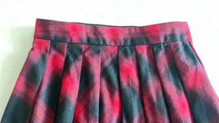 Falda corta cuadros juvenil Talla XS