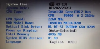 Toshiba Satellite U400
