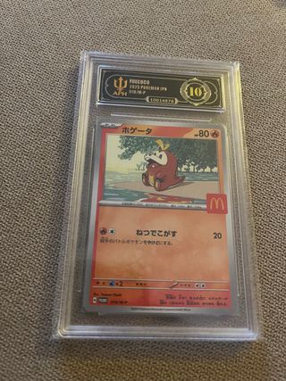 Carta Pokémon Fuecoco 018/M-P PSA 10