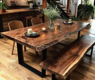 Mobili in legno massello rustico