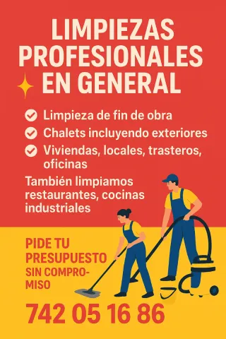 Limpieza fin de obra