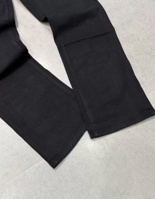 Jeans Zara Hombre Talle Ancho Negro