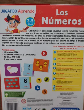 Puzzle Clementoni Los Números. De 3 a 5 años