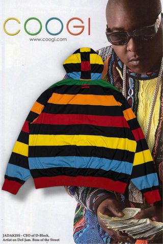 Coogi Hoodie Vintage 2000s Y2K – Taglia XL Baggy