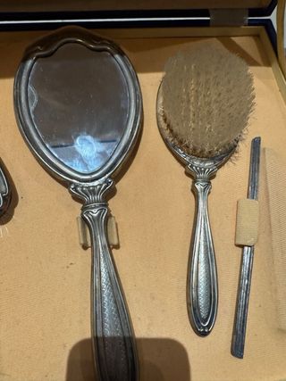 Antico Set Toilette Argento 800