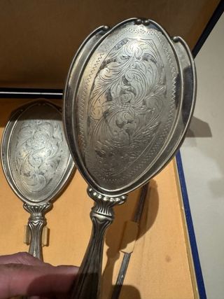Antico Set Toilette Argento 800