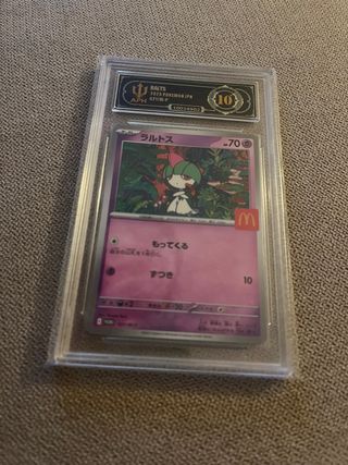 Carta Pokémon Ralts 021/M-P McDonald's Graded 10