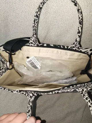 Bolso Alex Max Cebra Animal Print