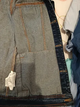 Cazadora Vaquera Hombre Pull&Bear Azul