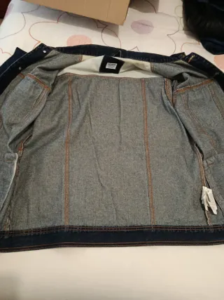 Cazadora Vaquera Hombre Pull&Bear Azul