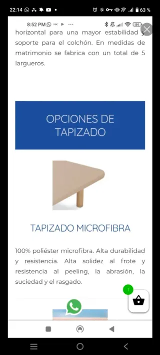 Somier Tapiflex Flex con patas de madera