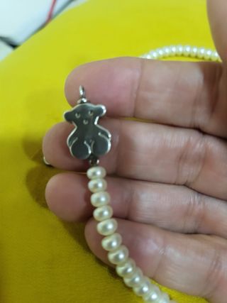 Collar Tous Perlas Cultivadas y Plata