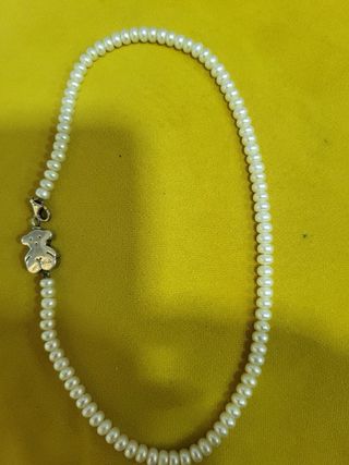 Collar Tous Perlas Cultivadas y Plata