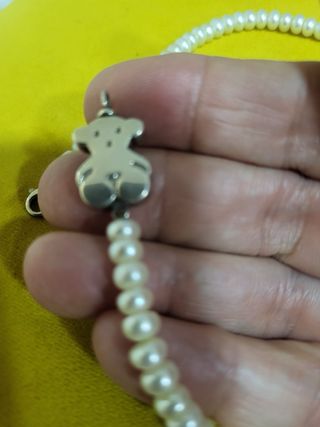 Collar Tous Perlas Cultivadas y Plata