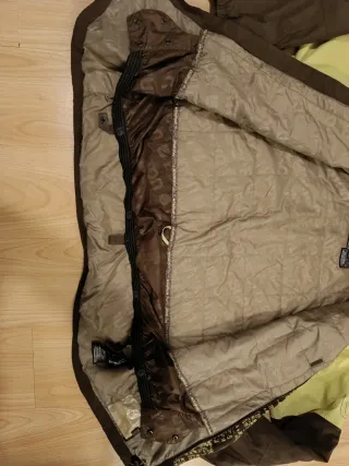 Chaqueta Burton Nieve Marrón y Verde