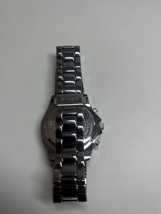 Reloj Hugo Boss Cronógrafo Azul y Plateado