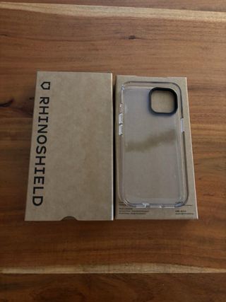 Funda Rhinoshield iPhone 15 Transparente