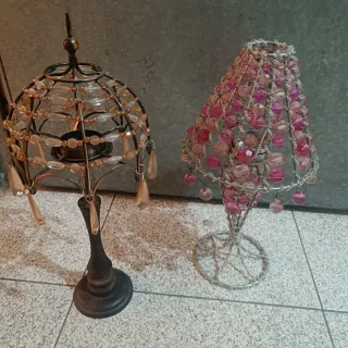 Lámpara de vela decorativa