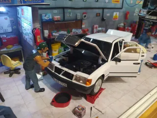 Maqueta Mercedes 190 E Norev Escala 1:18