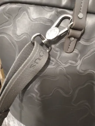 Maletín Tous Gris/Plata