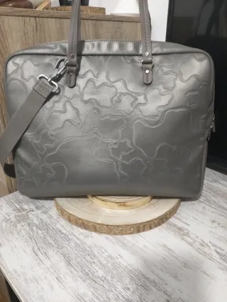 Maletín Tous Gris/Plata