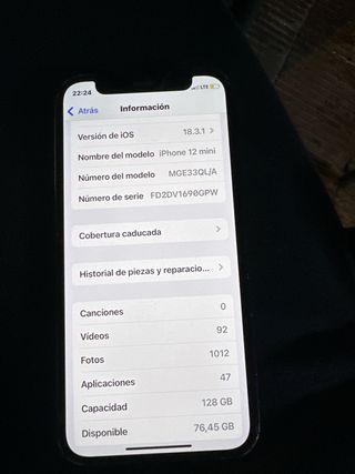 iPhone 12 mini Azul