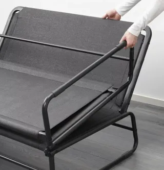 Sofá Cama IKEA HAMMARN Gris