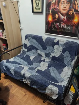 Sofá Cama IKEA HAMMARN Gris