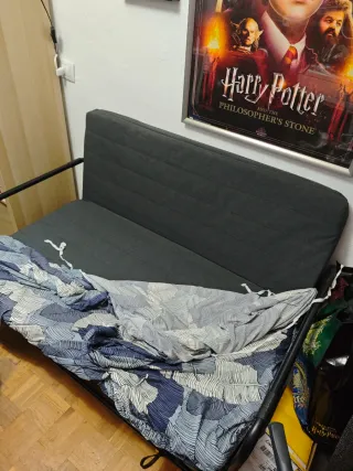 Sofá Cama IKEA HAMMARN Gris