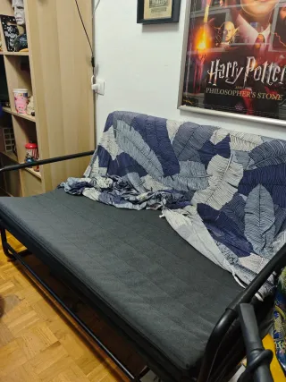 Sofá Cama IKEA HAMMARN Gris