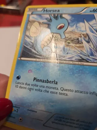 Carta Pokemon Horsea Base 18/116 PV60