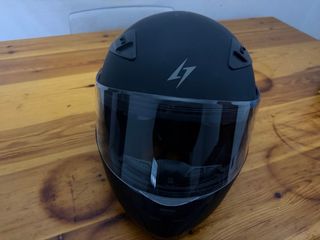 Casco de moto stormer negro
