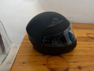 Casco de moto stormer negro
