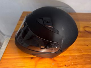 Casco de moto stormer negro