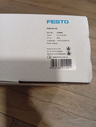 Lote Tubo Neumático FESTO 6x1