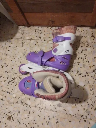Patines en línea talla 37 morados