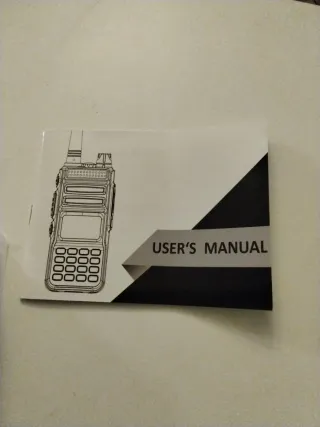 Radio Bidireccional Recargable Baofeng Negra