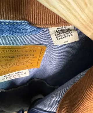 Chaqueta Vaquera Levi's Talla L