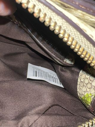 Bolso Parfois estampado serpiente multicolor