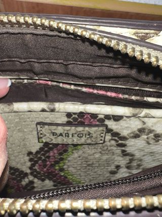 Bolso Parfois estampado serpiente multicolor