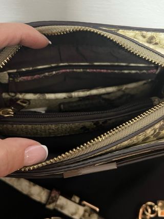 Bolso Parfois estampado serpiente multicolor