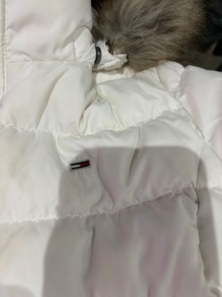 Plumífero Tommy Jeans Blanco Talla XS