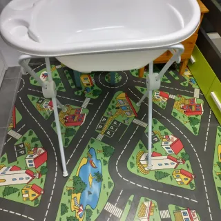 Bañera para bebé blanca