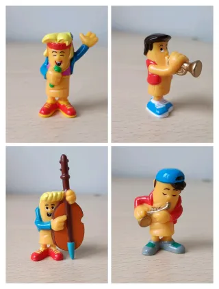 Set "Flauti Band" (2000) - Mulino Bianco