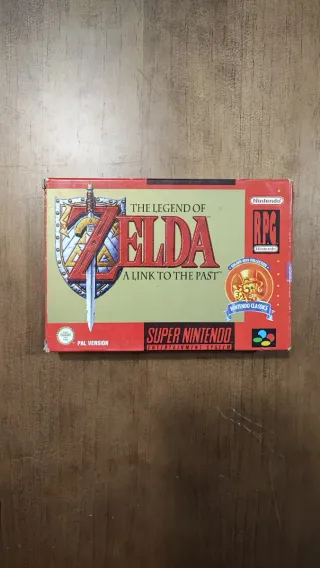 Zelda A Link to the Past SNES PAL