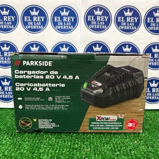 Taladro Atornillador Parkside 20V + Batería 4Ah