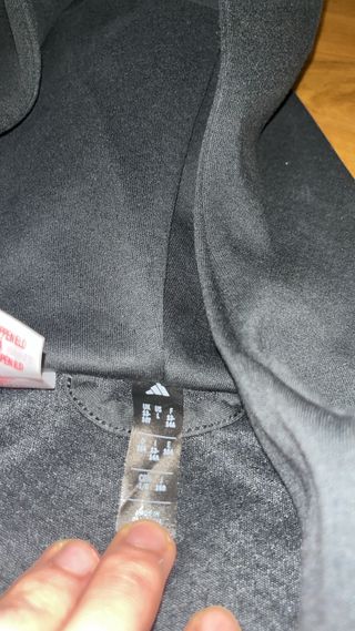 Chaqueta Adidas Negra Talla 13-14 años