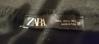 Pantalón de vestir Zara negro