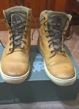 Scarponcini Timberland Beige/Marrone